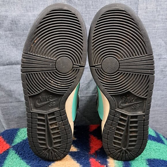 Size 12 - Nike SB Dunk High Premium x Diamond Supply Co. Tiffany 2014 Men - Picture 6 of 16